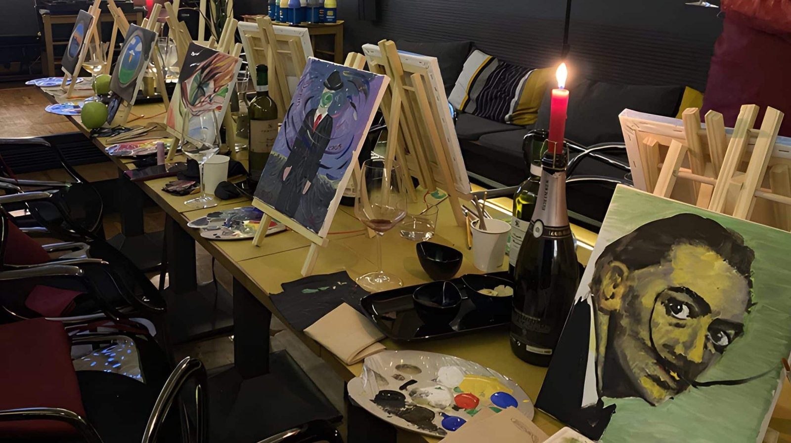 Art champagne dasein