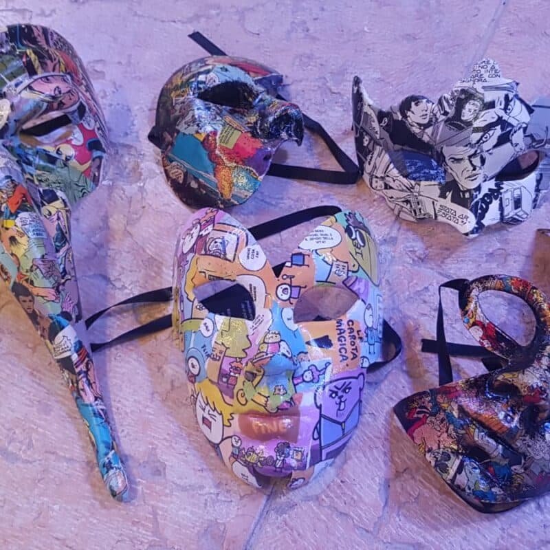 Maschere Veneziane e Vino